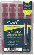 Pica 930/40 Red Dry Erase Refill, 4-Pack