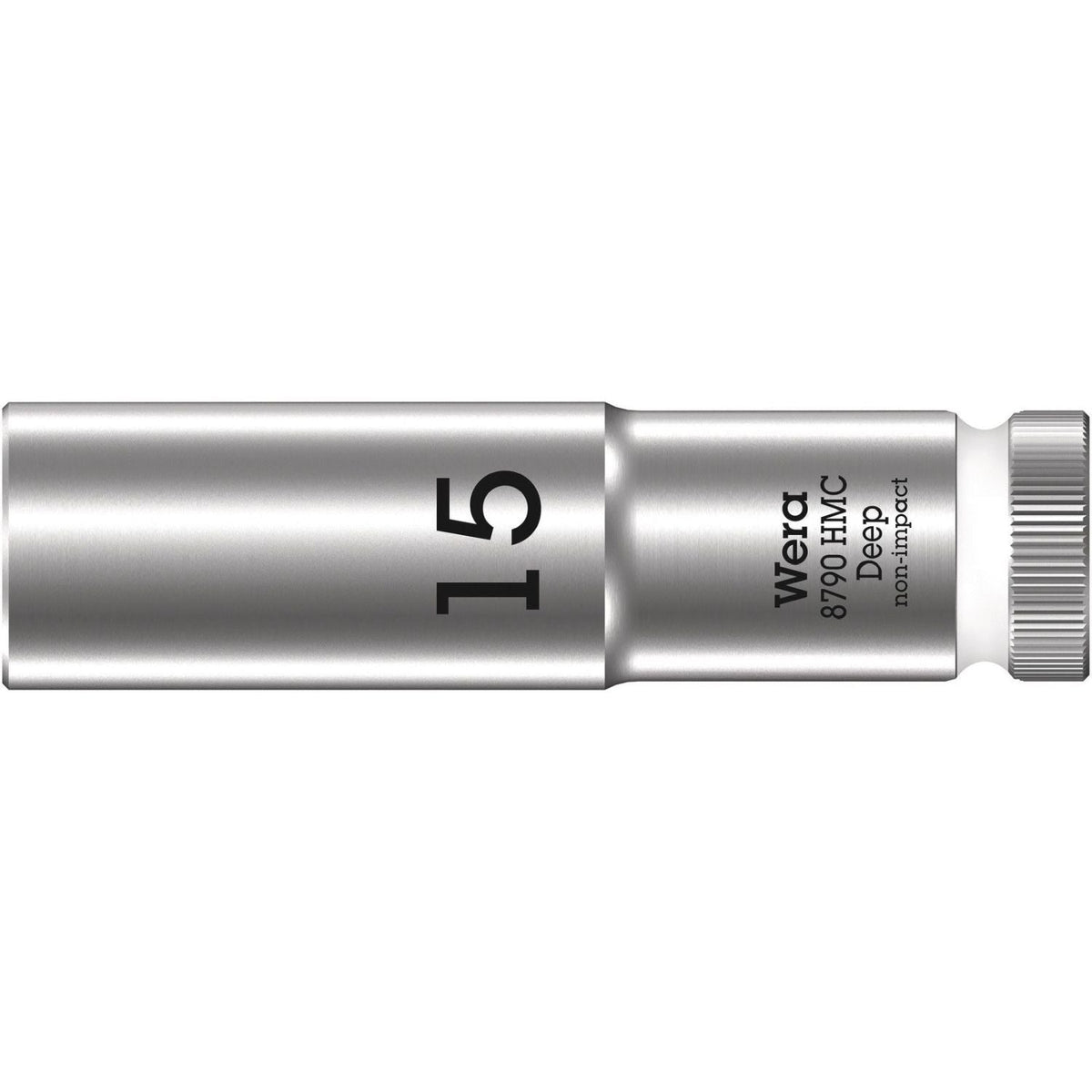 Wera 8790 Hmc Deep Socket With 1/2-in. Drive, 15x83-mm.