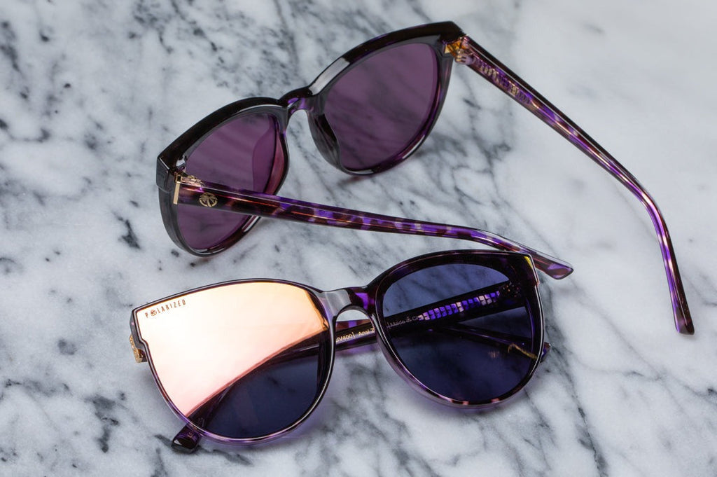 Heat Wave Carat Velvet Tortoise Sunglasses