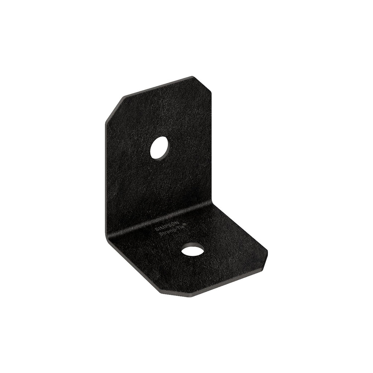 Simpson Strong-Tie APVA4 Outdoor Accents Avant Collection ZMAX, Black Powder-Coated 90° Angle for 4x