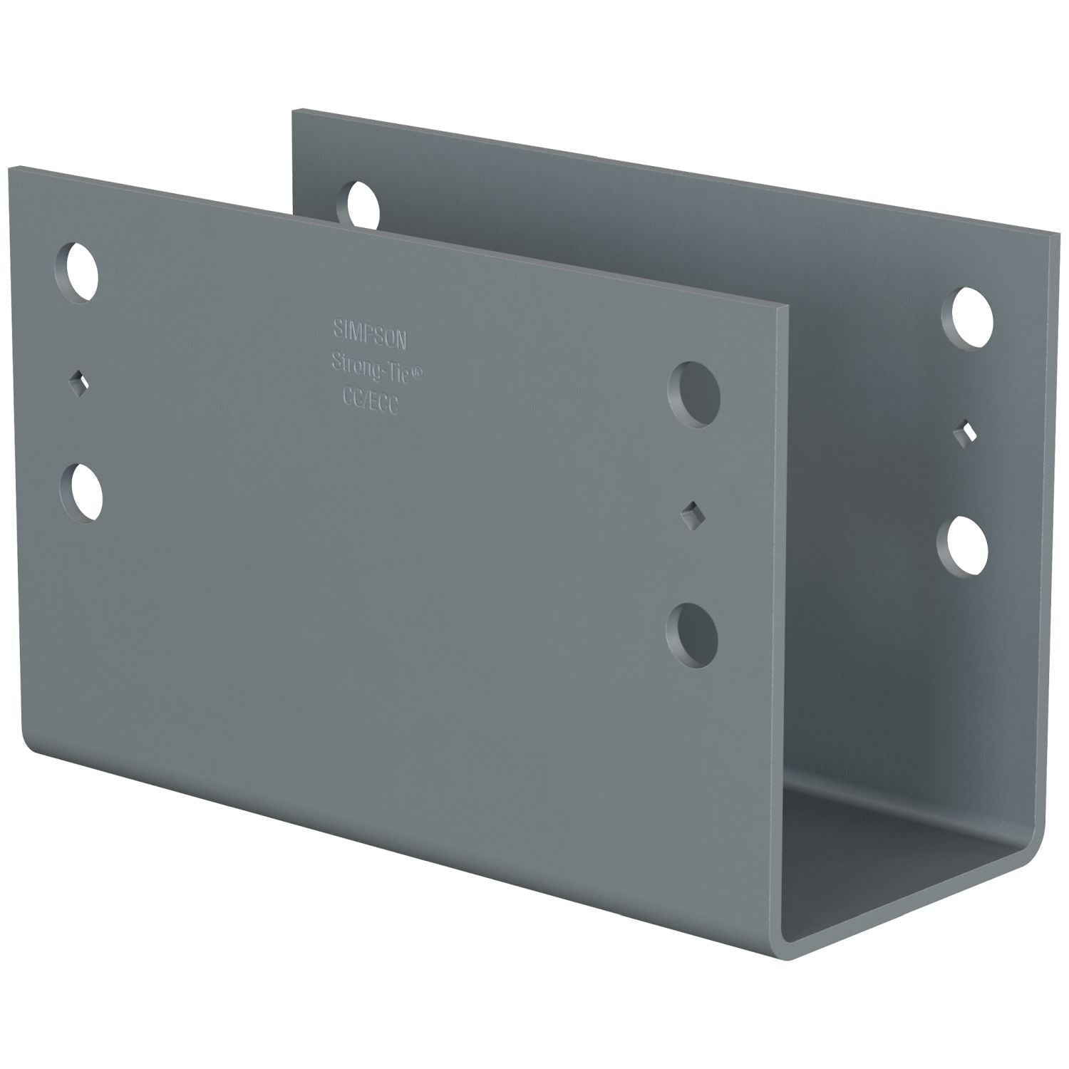 Simpson Strong-Tie CCO5 1/4 CCO Column Cap, No Legs, for 5-1/8-in. Beam