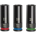 Wera Wheel Impaktor C Set 1 Socket Set, 1/2-in. Drive, 3-Pieces
