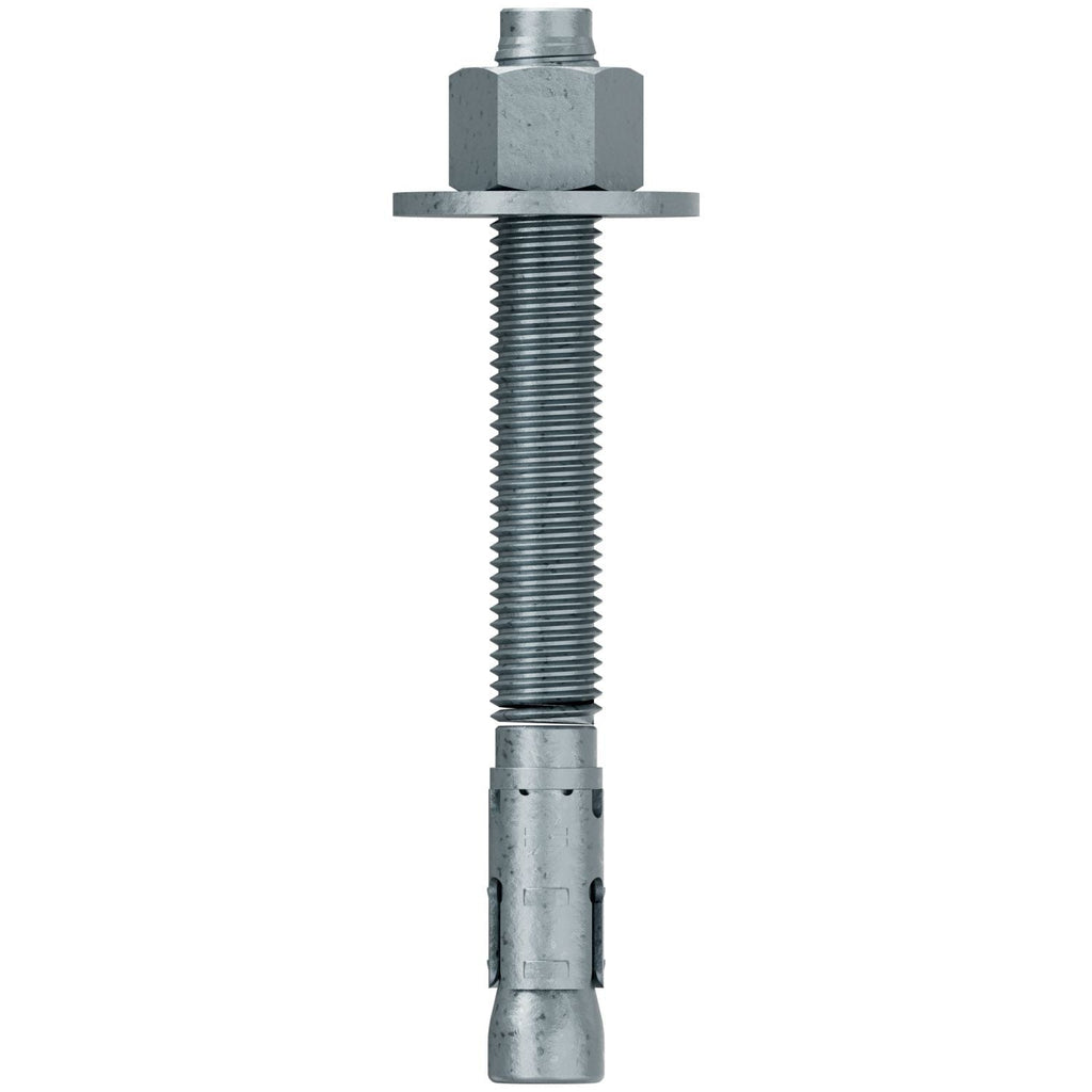 Simpson Strong-Tie STB2-75700MGF10 Strong-Bolt 2, 3/4-in. x 7-in. Mechanically Galvanized Wedge Anchor, Fully Assembled, 10-Pack