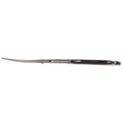 Klein Tools 546C Rubber Flashing Scissor w/Curved Blade, 5-1/2-Inch