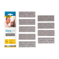 Mirka Abranet 2.75 x 8-in. Assorted Grit Net Sanding Sheets, 9-Pack Hook and Loop (9A-150-APRP)