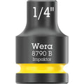 Wera 8790 B Impaktor Socket With 3/8-in. Drive, 1/4-in.x30-mm.
