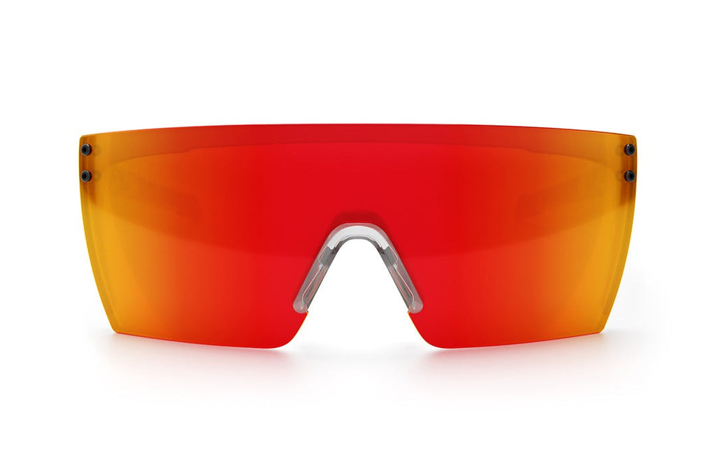 Heat Wave Performance XL Lazer Face Vapor Clear Frame Sunblast Lens Z87+ Sunglasses