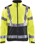 Blaklader 49772517 Hi-Vis Softshell Jacket, High-Visibility Yellow / Black
