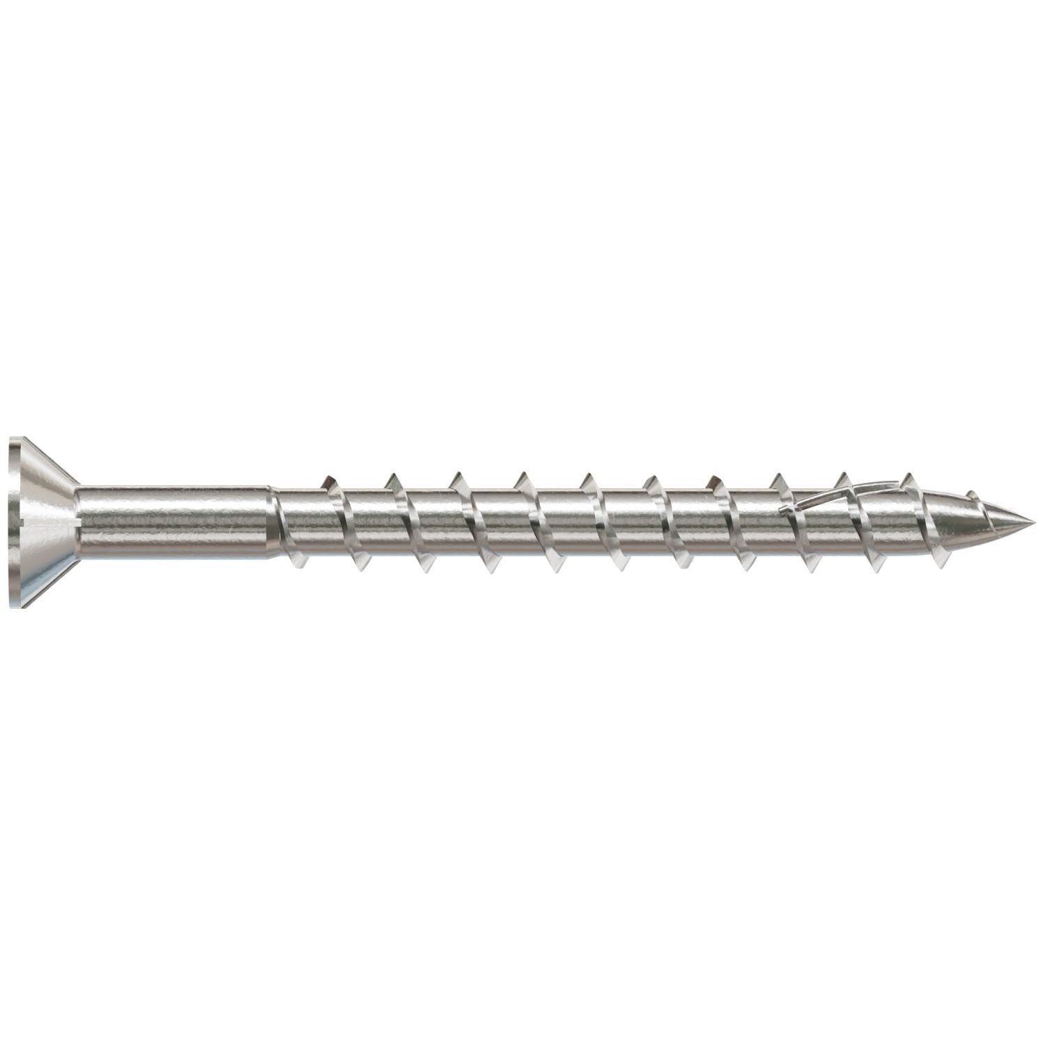 Simpson Strong-Tie T10200WP1 Deck-Drive DWP WOOD SS Screw, #10 x 2-in. T-25, Flat Head, Type 316, 1-lb.