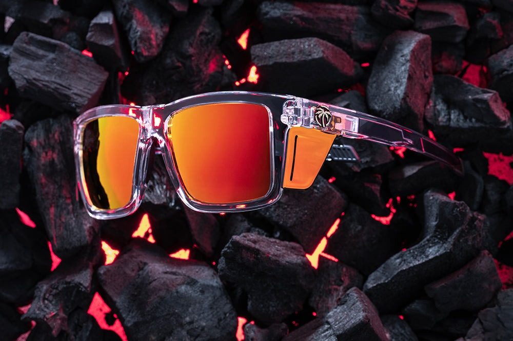Heat Wave Performance XL VISE Frame Vapor Clear Sunblast Lens Z87+ Sunglasses