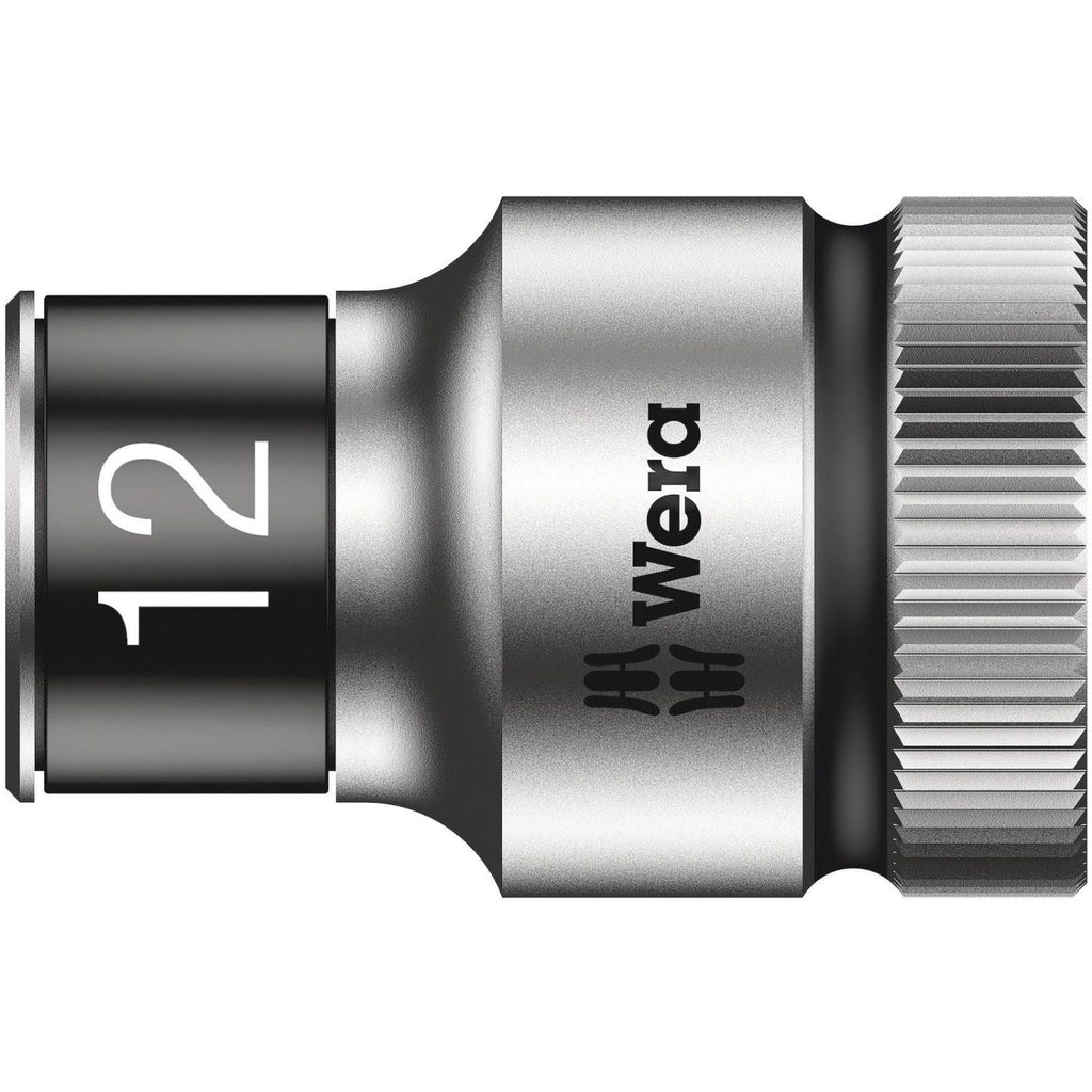 Wera 8790 Hmc Hf Zyklop Socket With 1/2-in. Drive With Holding Function, 12x37-mm.