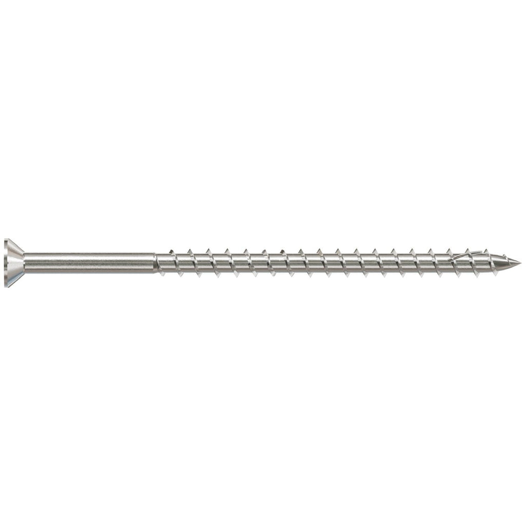 Simpson Strong-Tie T10350WP1 Deck-Drive DWP WOOD SS Screw, #10 x 3-1/2-in. T-25, Flat Head, Type 316, 1-lb.