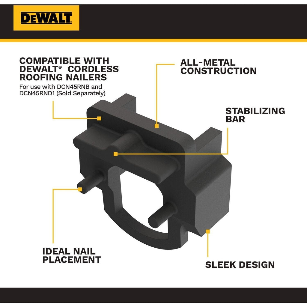DeWALT DZNRNVSA Vinyl Siding Adapter for DCN210 Brad Nailer