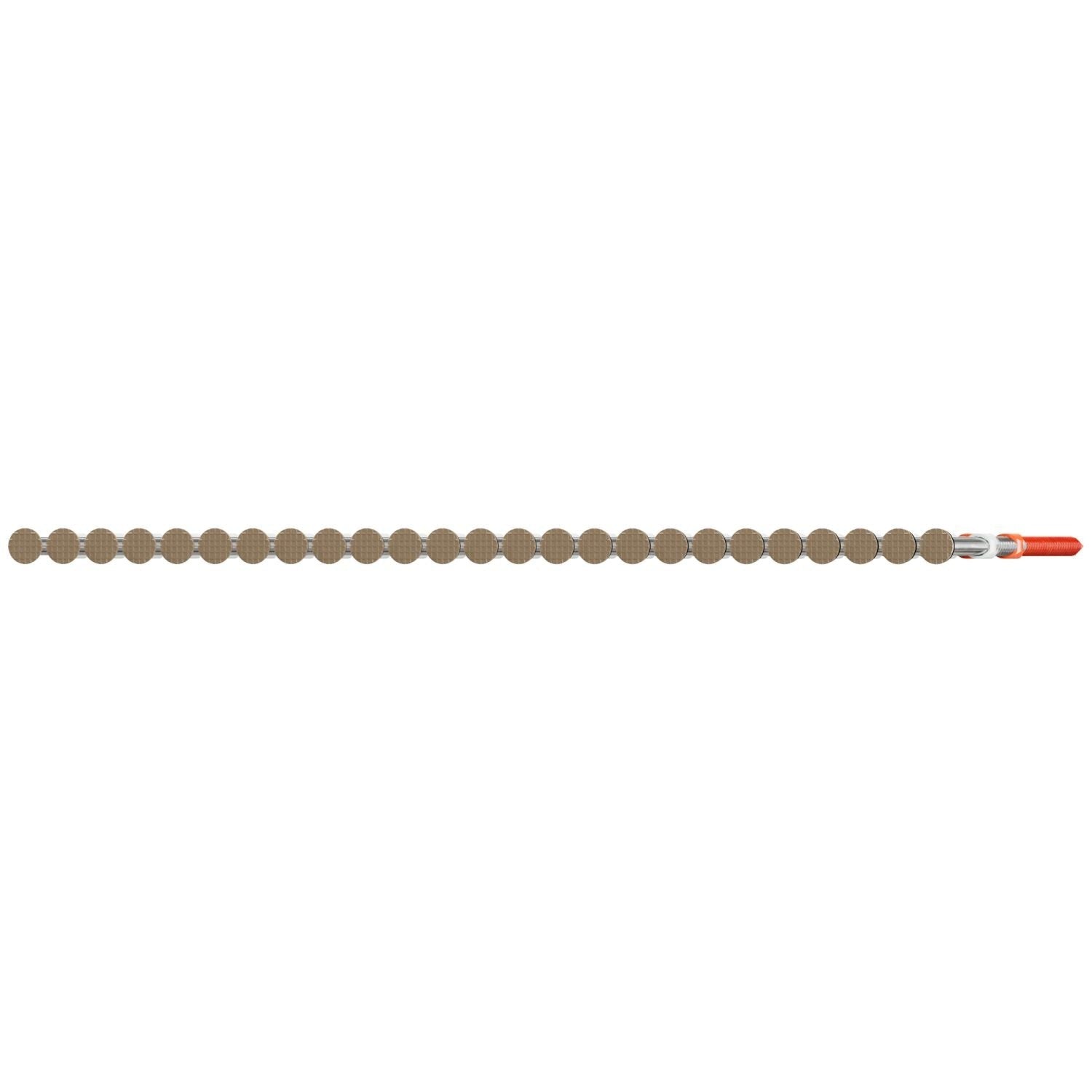 Simpson Strong-Tie S11A300KJT 20–22° Plastic Strip, Casing Head, Ring-Shank Nail, 3-in. x 11 ga. Tan, 1000-Pack