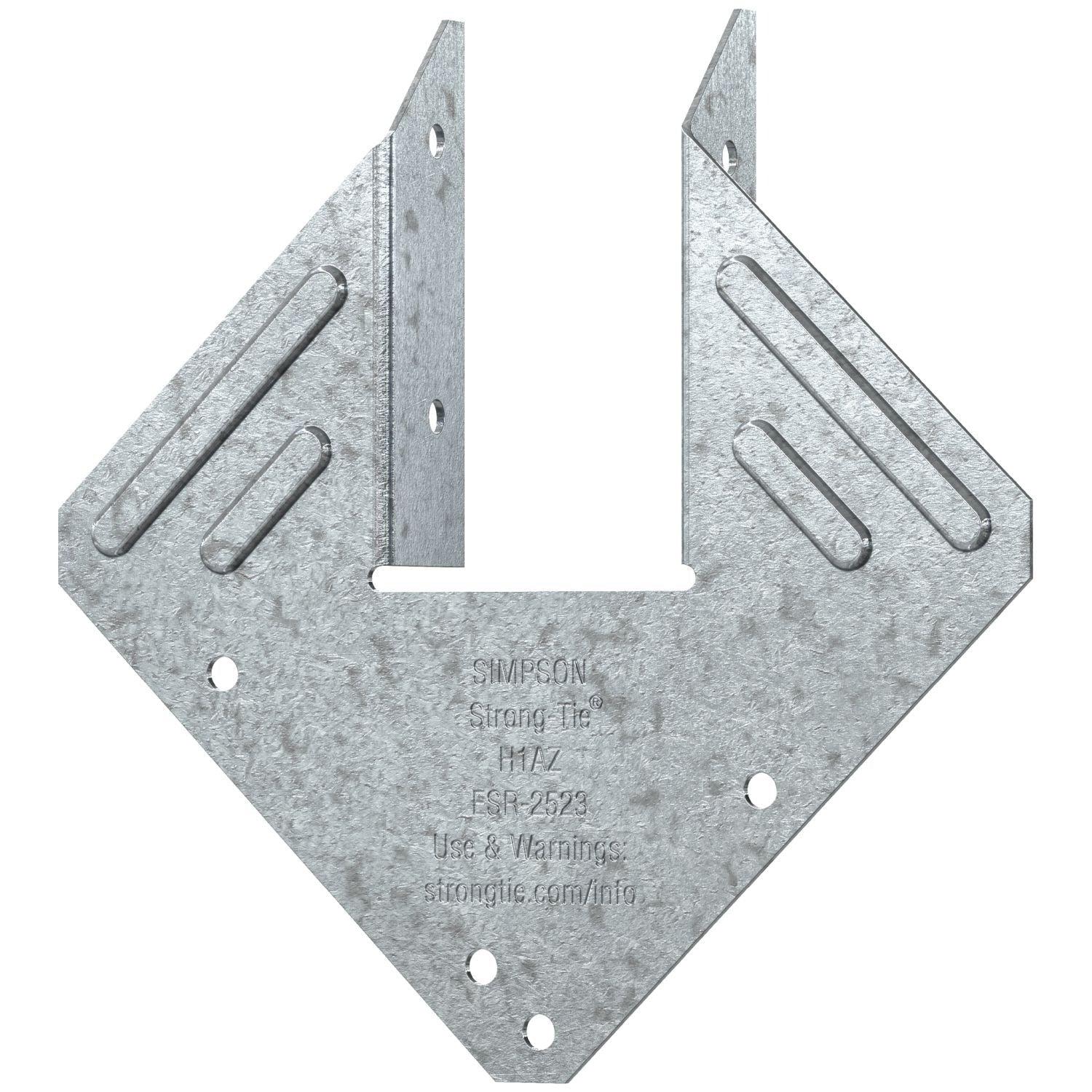 Simpson Strong-Tie H1AZ H1A 18-Gauge ZMAX Galvanized Hurricane Tie