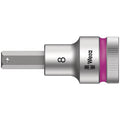 Wera 8740 C Hf Zyklop Bit Socket With 1/2-in. Drive With Holding Function, 8x60-mm.