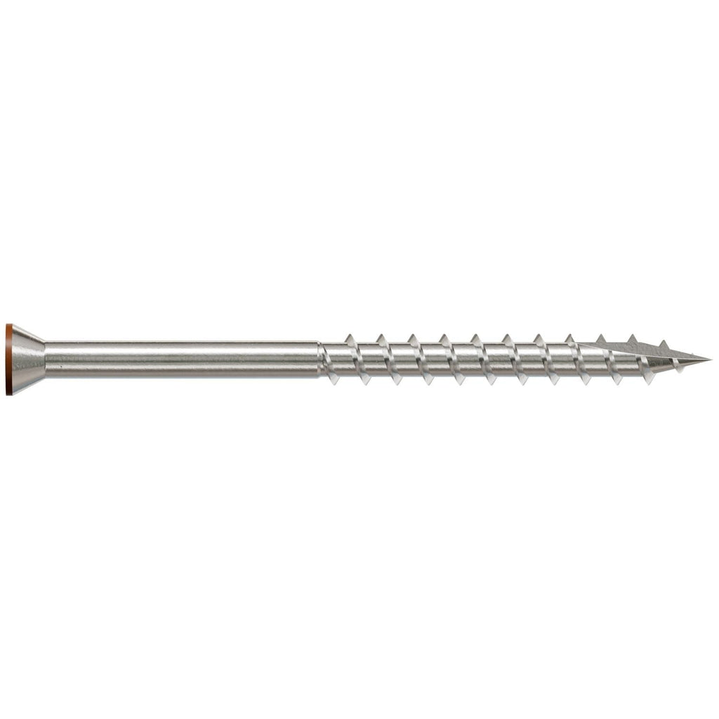 Simpson Strong-Tie S07225FTBTN01 Trim-Head Screw, 6-Lobe Drive, #7 x 2-1/4-in. T-15 Type 305, Tan 01, 1750-Pack