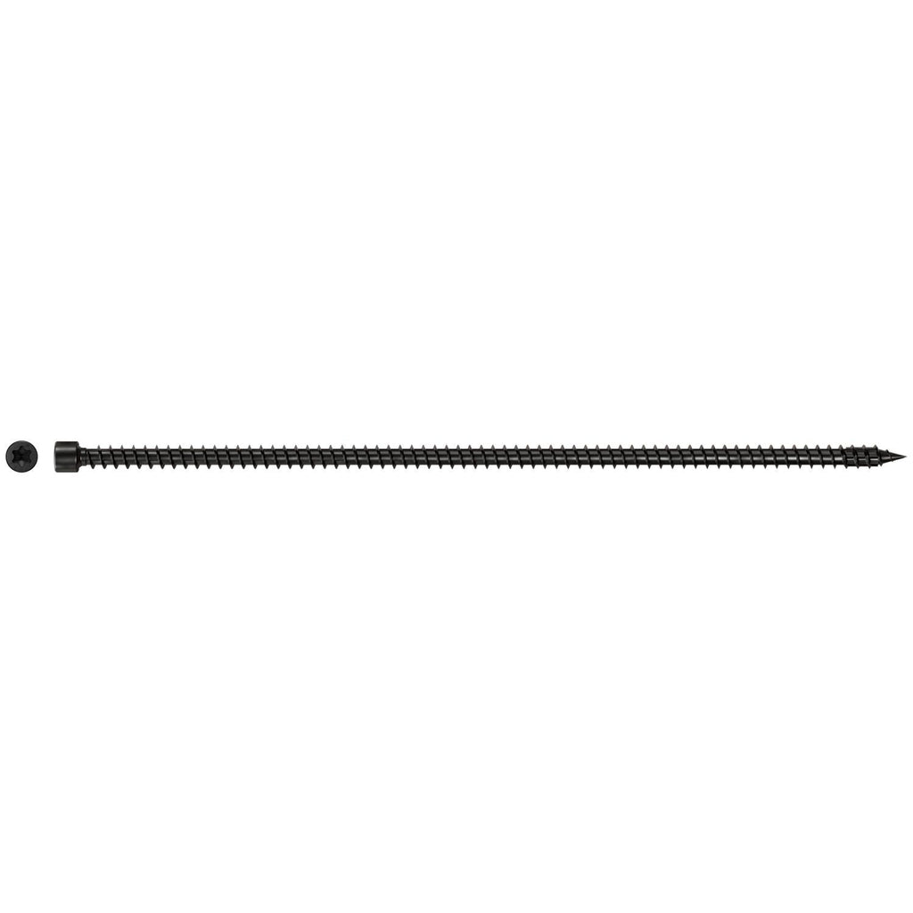 Simpson Strong-Tie SDCFC8X280 Strong-Drive SDCFC TIMBER-CFC Screw, 0.315-in. x 11-in. T40, E-Coat, 250-Pack
