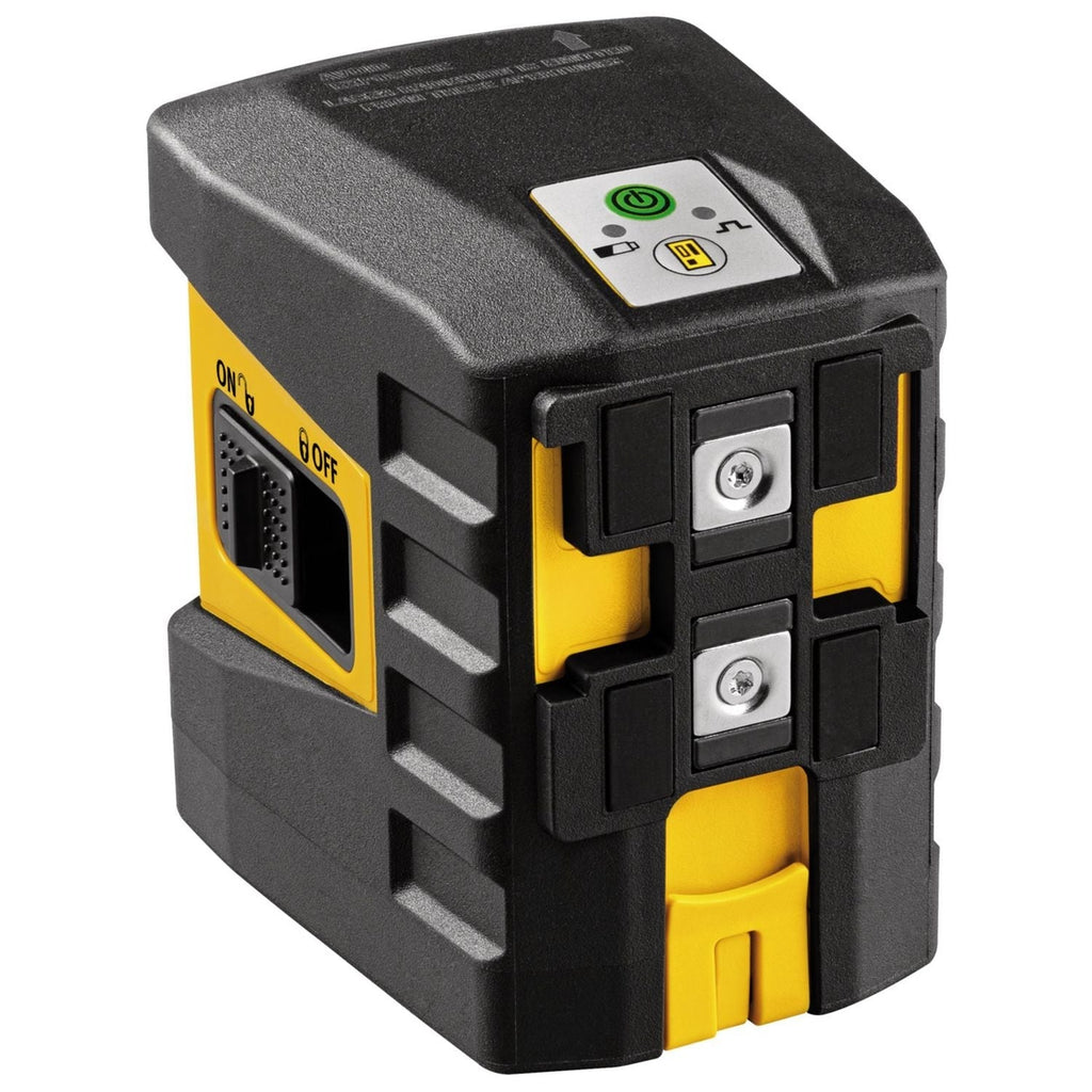 Stabila 03281 LAX 60 G Green Cross Line Laser Level Set w/ Pole & Mounting Bracket
