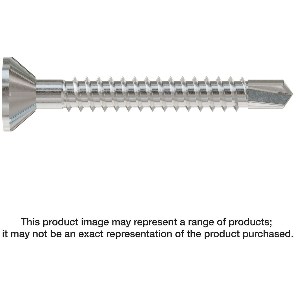 Simpson Strong-Tie SSFHSD112S1016 FHSD Wood-to-CFS Screw (Collated), #10 x 1-1/2-in. #2SQ, Flat Head, Type 410, 1000-Pack