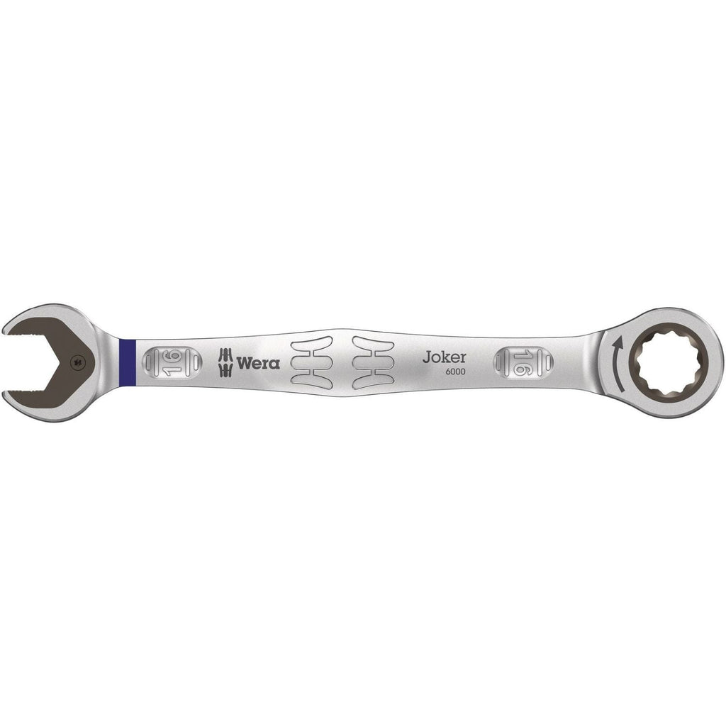 Wera 6000 Joker Ratcheting Combination Wrenches, 16x212-mm.