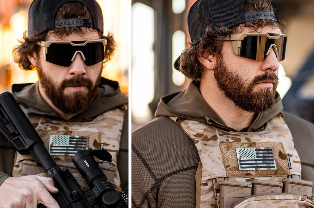 Heat Wave Future Tech Desert Tan Frame Z87+ Sunglasses