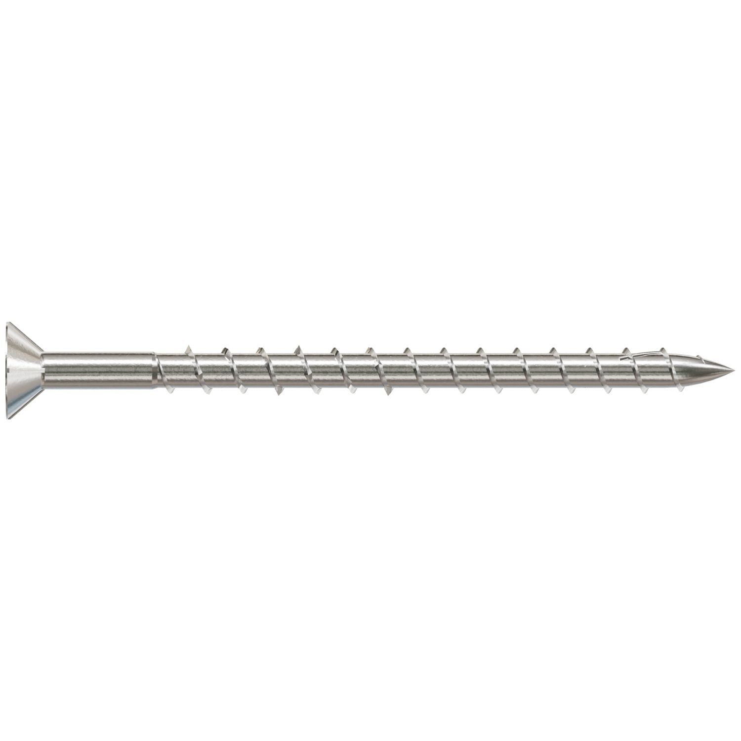 Simpson Strong-Tie S08250WPF1 Deck-Drive DWP WOOD SS Screw, #8 x 2-1/2-in. T-20, Flat Head, Type 305, 1-lb.