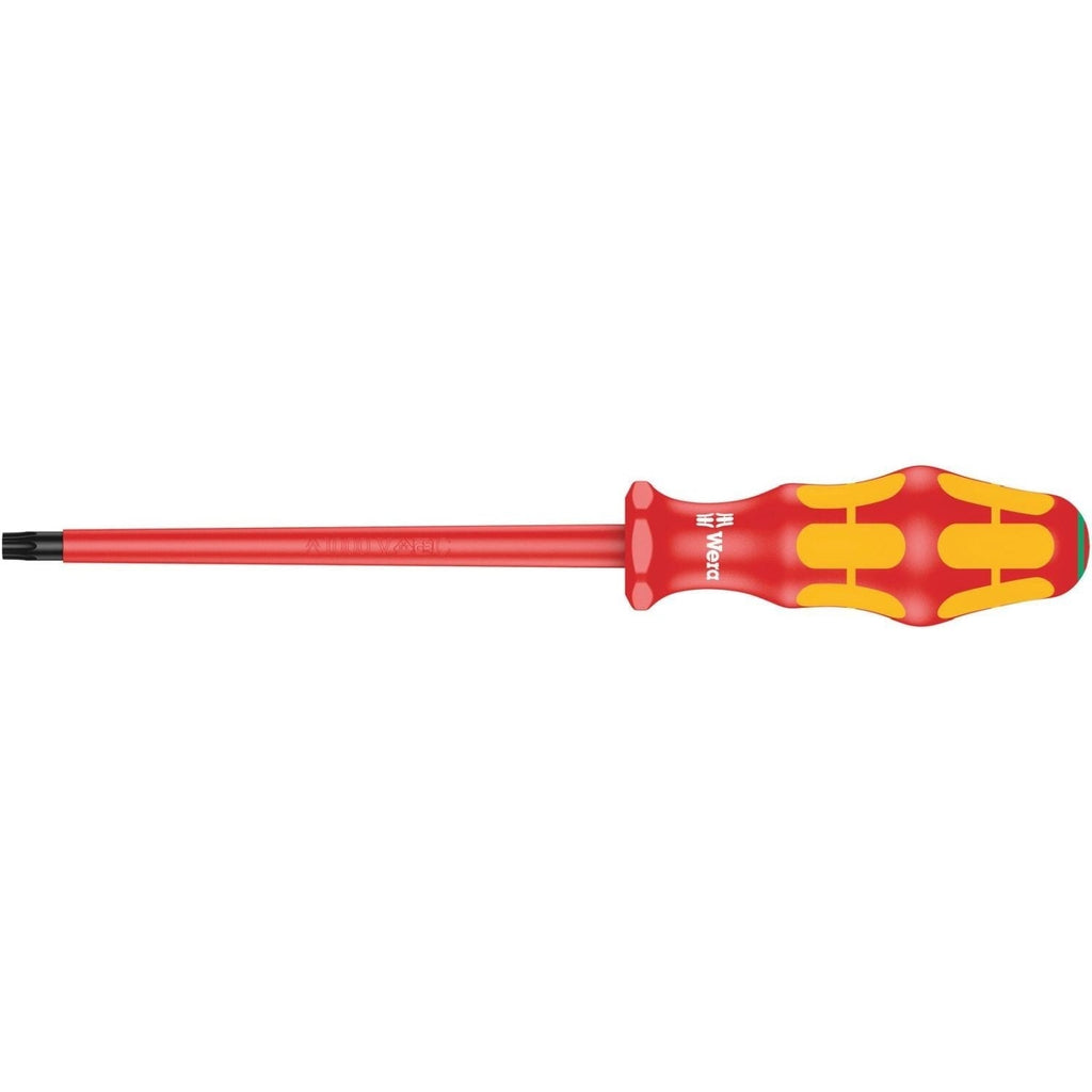 Wera 167 I VDE Insulated Screwdriver For Torx Screws, Torx 40x150-mm.