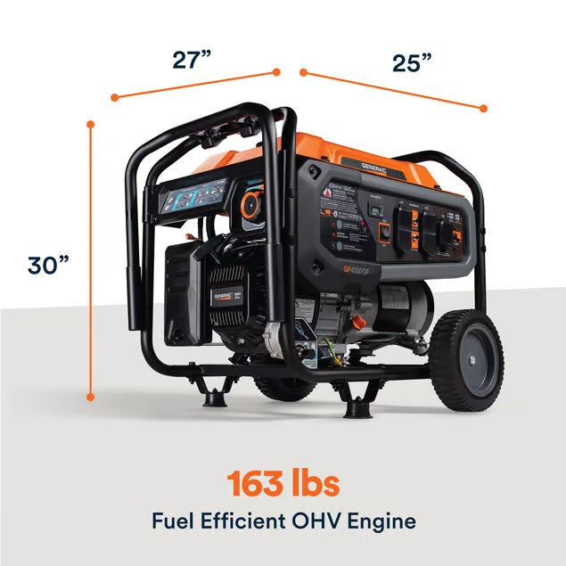 Generac 5500W Portable Generator With COsense (8150)