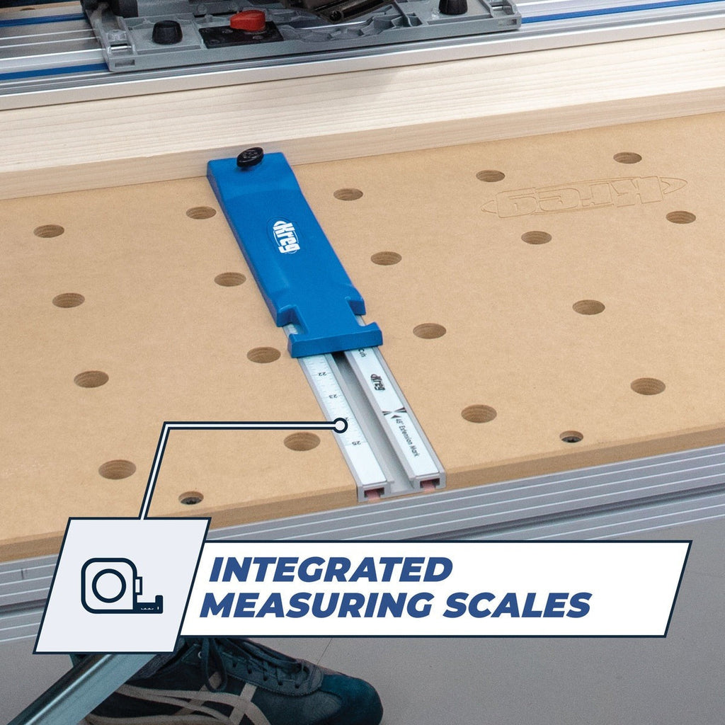 Kreg Adaptive Cutting System Project Table Kit with Folding Rolling Base (ACS1000)