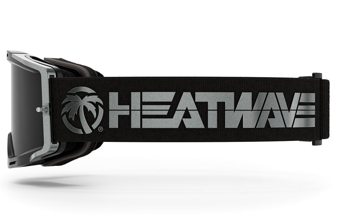 Heat Wave BILLBOARD GT Silver MXG-250 Moto Goggle