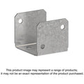 Simpson Strong-Tie RTU2 RTU 20-Gauge Galvanized Rigid Tie Connector for 2x Joist, 2x Post