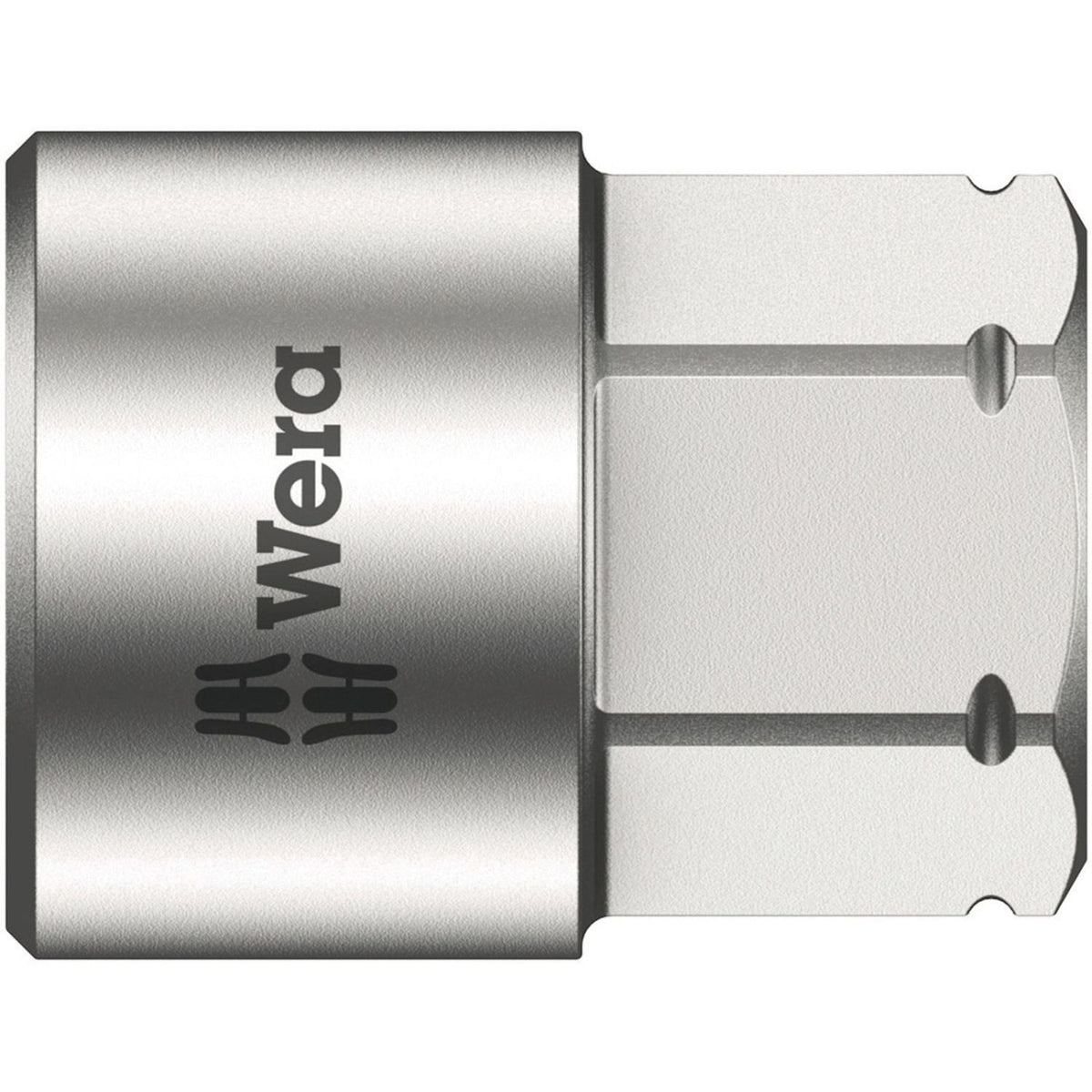 Wera 8790 Fa Zyklop Socket With 1/4-in. And Hexagon 11 Drive, 10-mm.