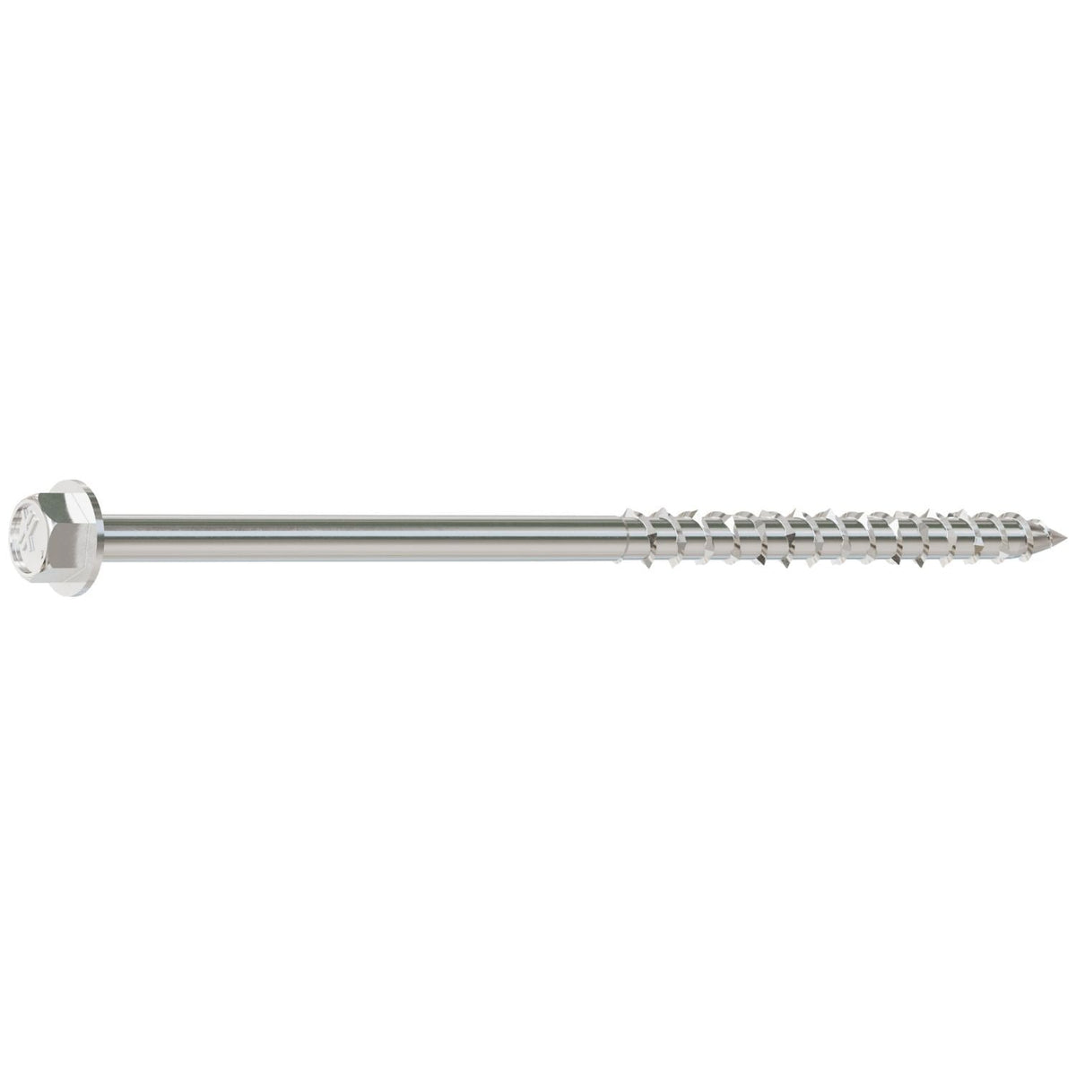 Simpson Strong-Tie SDWH19500SS-R100 Strong-Drive SDWH TIMBER-HEX SS Screw, 0.185-in. x 5-in. 5/16 Hex, Type 316, 100-Pack