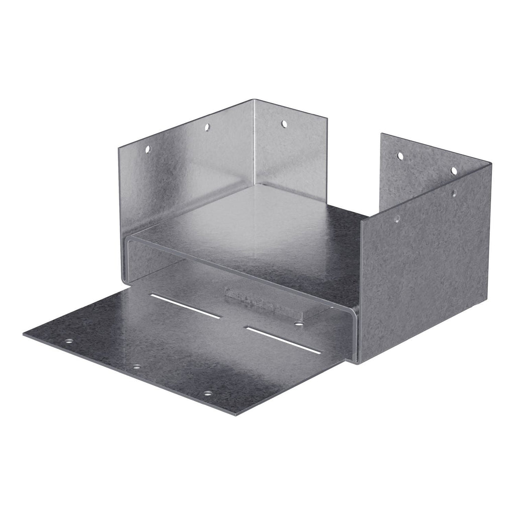 Simpson Strong-Tie ABW46RZ ABW ZMAX Galvanized Adjustable Post Base for 4x6 Rough