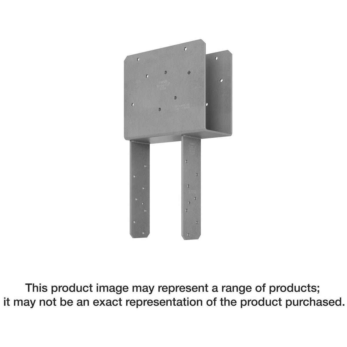 Simpson Strong-Tie ECCQ48SDS2.5 ECCQ End Column Cap for 4x Beam, 8x Post, with Strong-Drive SDS Screws