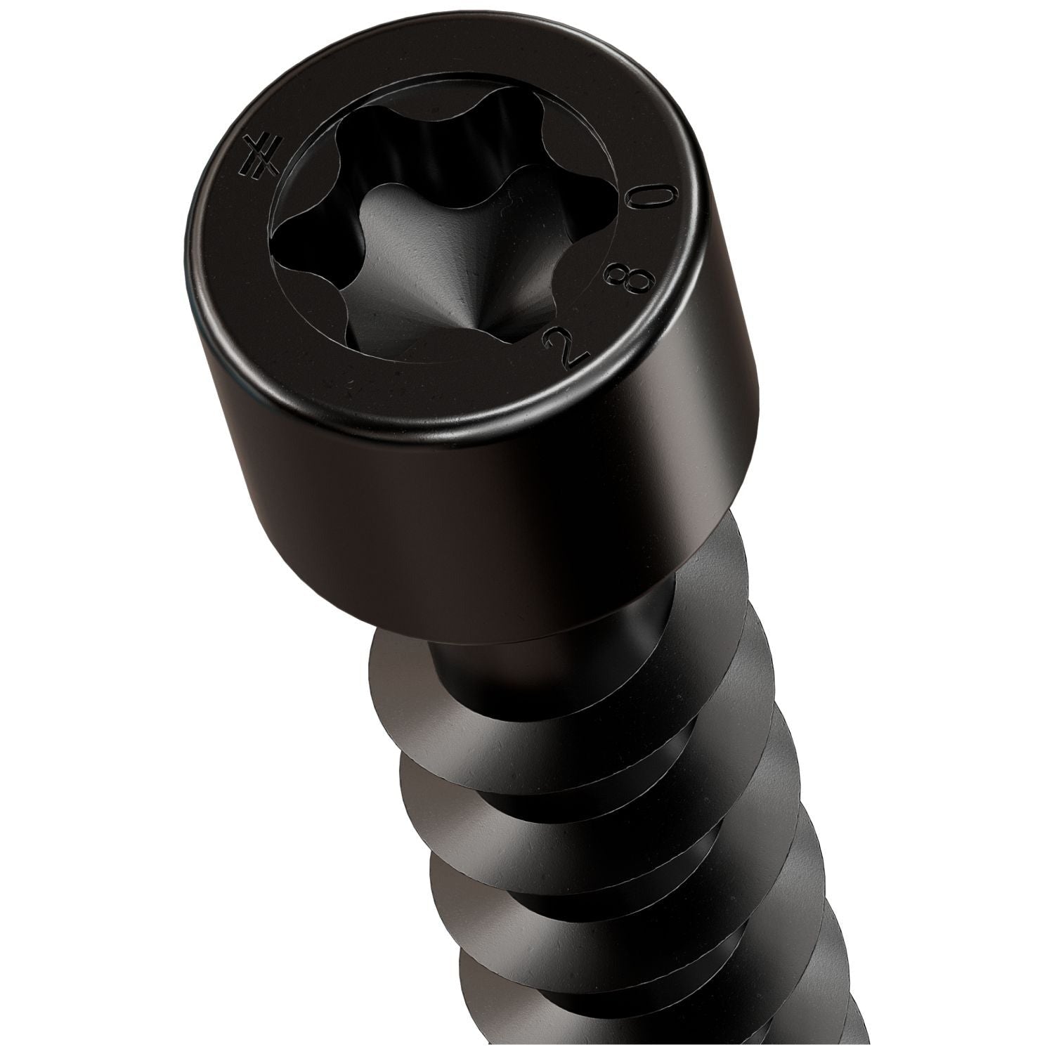 Simpson Strong-Tie SDCFC8X280-R30 Strong-Drive SDCFC TIMBER-CFC Screw, 0.315-in. x 11-in. T40, E-Coat, 30-Pack