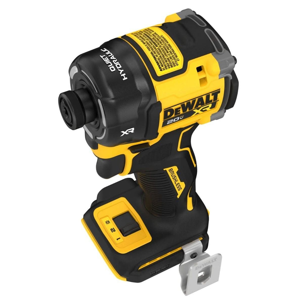 DeWalt DCF870B 20V MAX XR Brushless 1/4-in. Quiet Hydraulic Impact Driver 3.5Ah POWERSTACK Kit