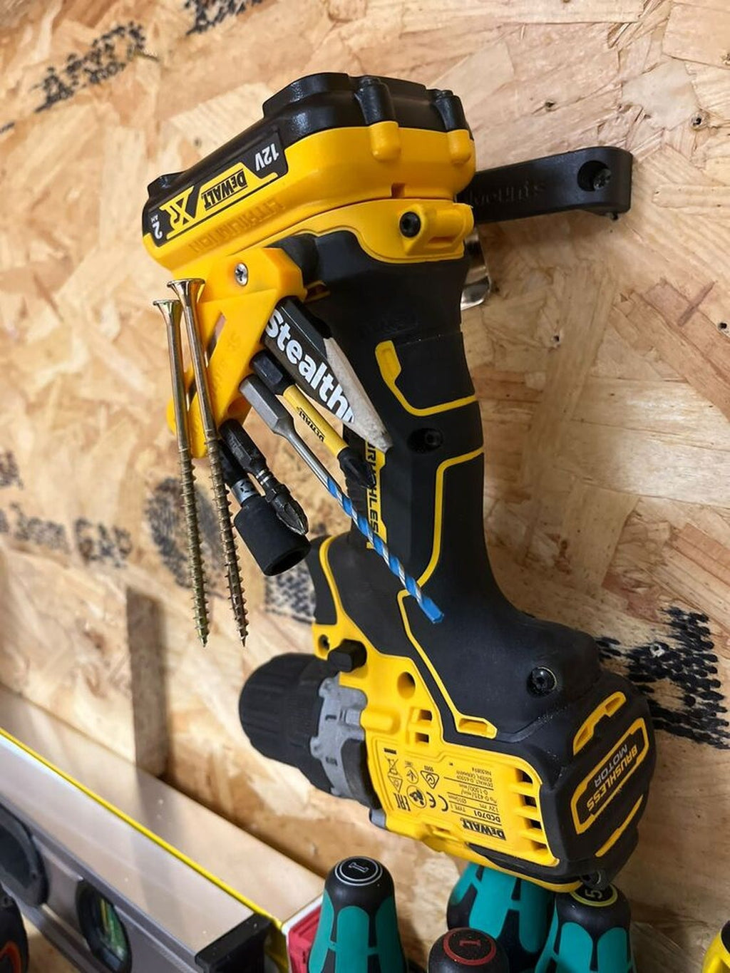StealthMounts Bench Belts XL Mountable Tool Clips, 6-Pack