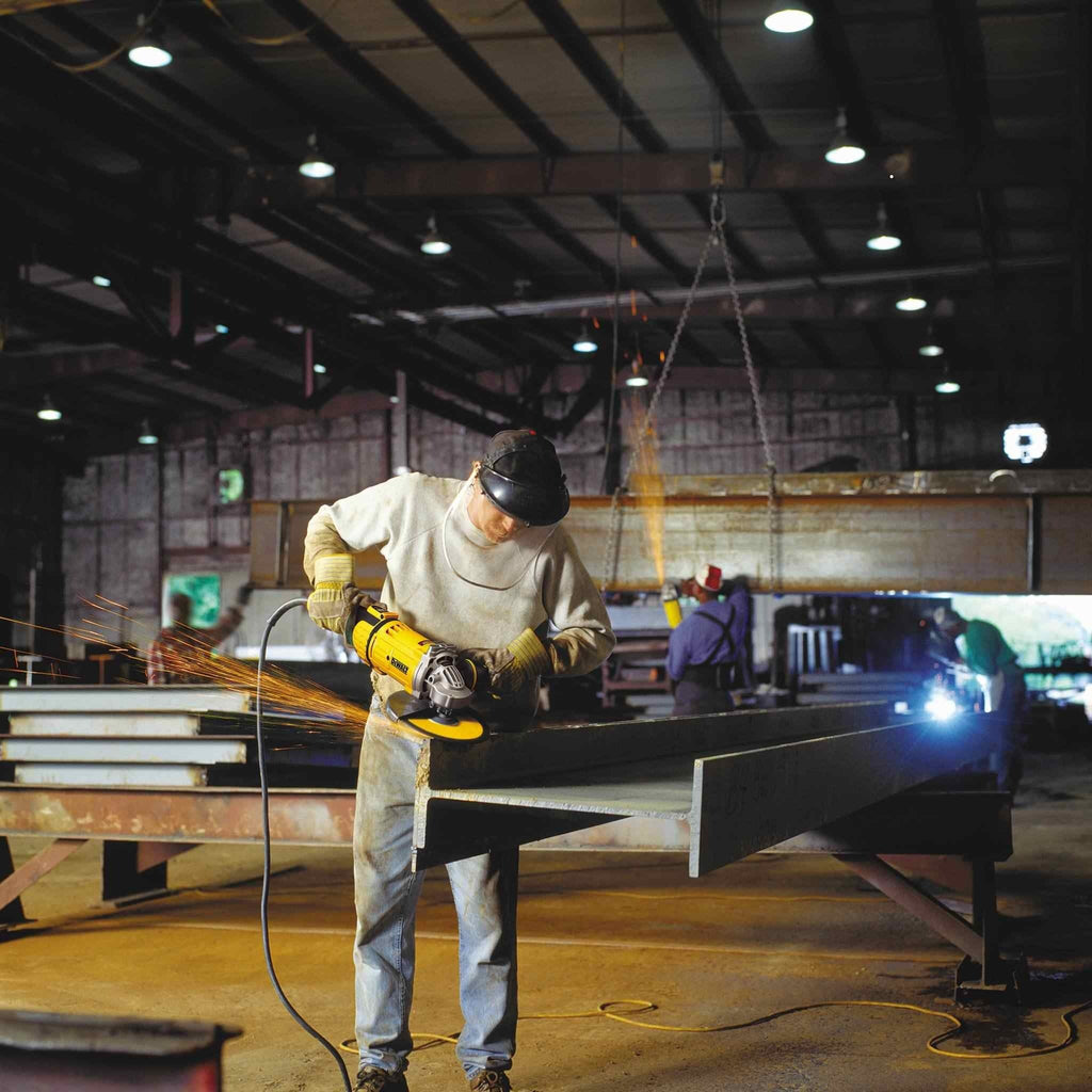 DeWalt DWE4599N Corded 9" 6,500 RPM 4.9 HP Angle Grinder, No-Lk
