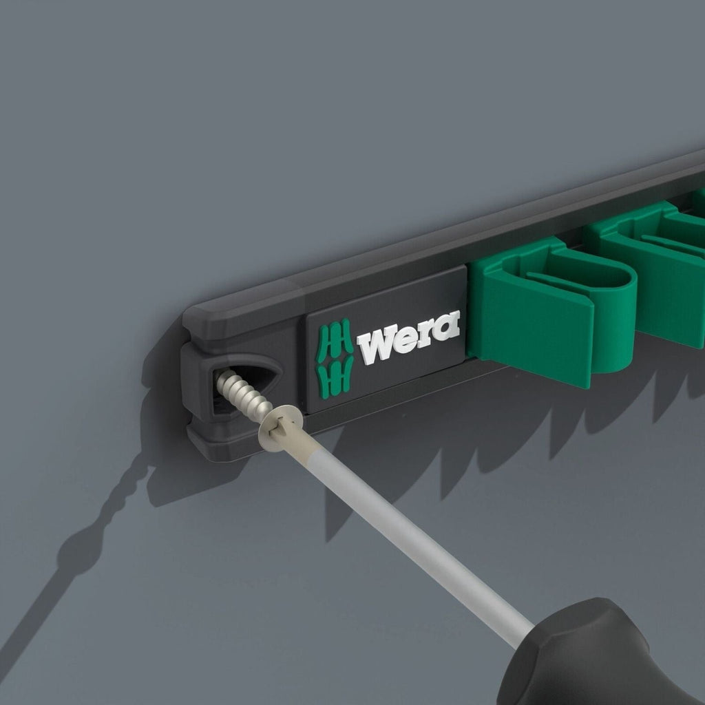 Wera 9610 Joker Magnetic Rail, For Up To 11 Spanners, Empty, 30x370-mm.