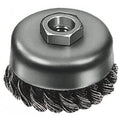 Milwaukee 48-52-5040 3" Knot Wire Cup Brush - Carbon Steel