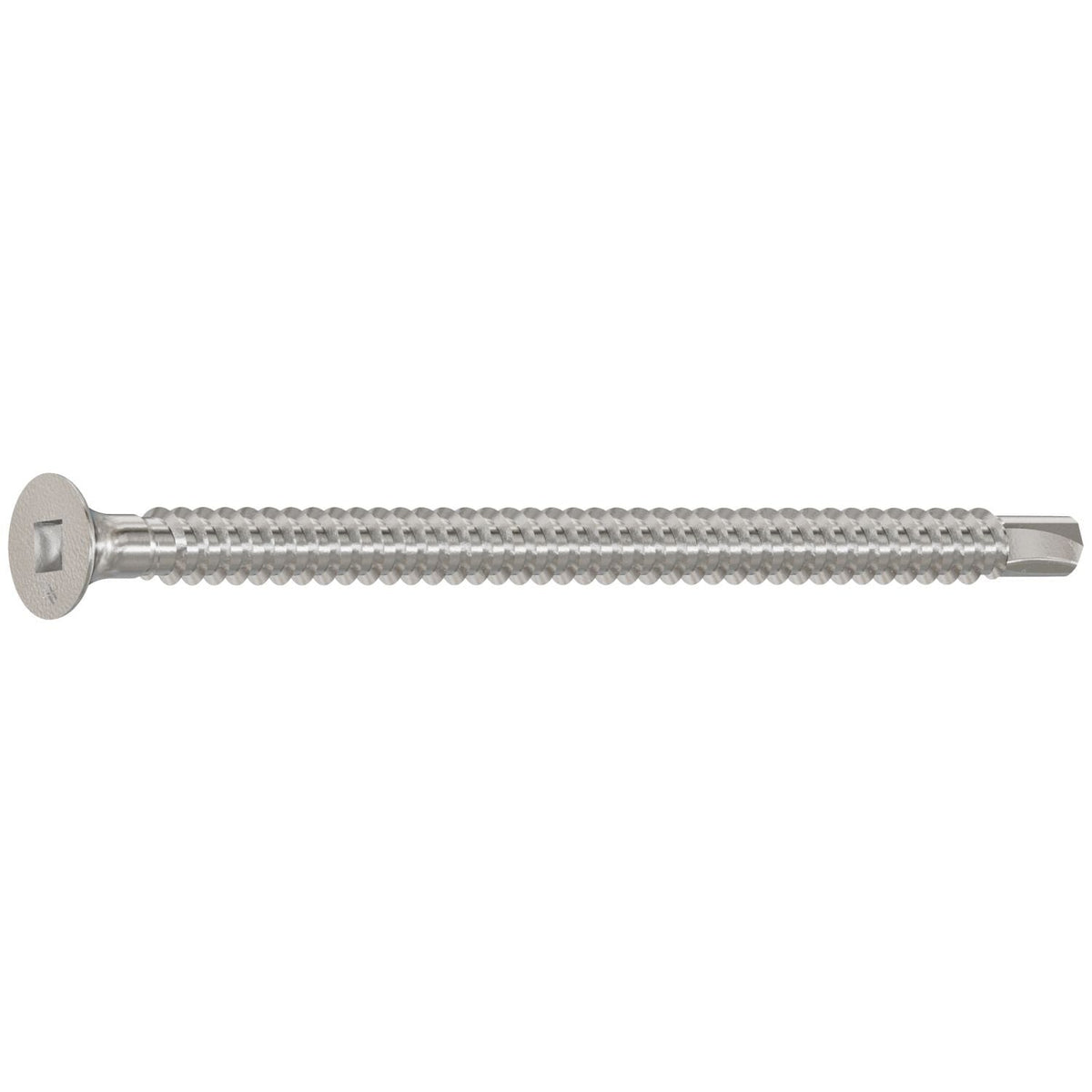 Simpson Strong-Tie F10T300BDB Self-Drilling Bugle-Head Screw, #10 x 3-in. #2 Square Drive, Type 410, 1500-Pack