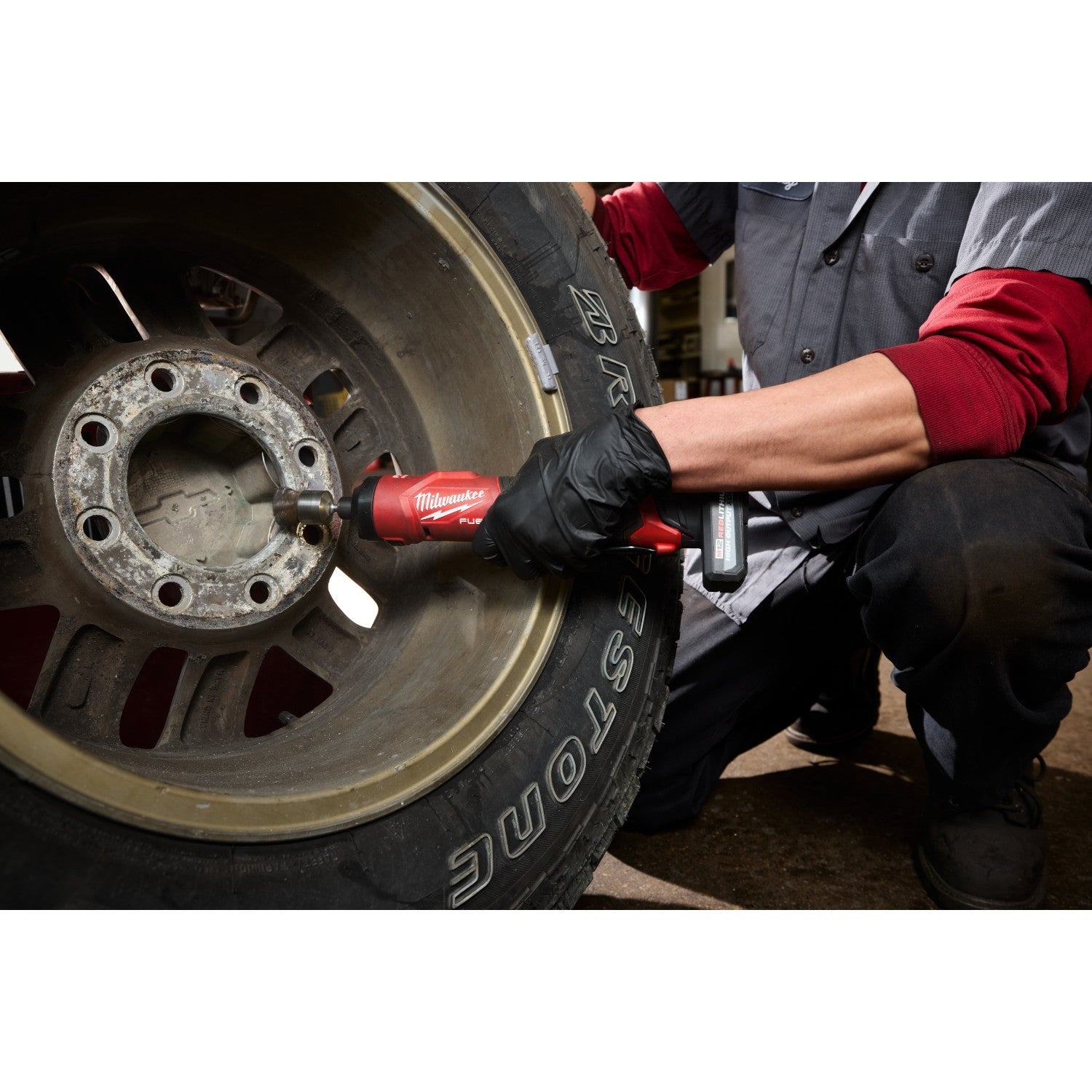 Milwaukee M12 FUEL 1/4-in. Straight Die Grinder 2.5Ah Kit (3486-22)
