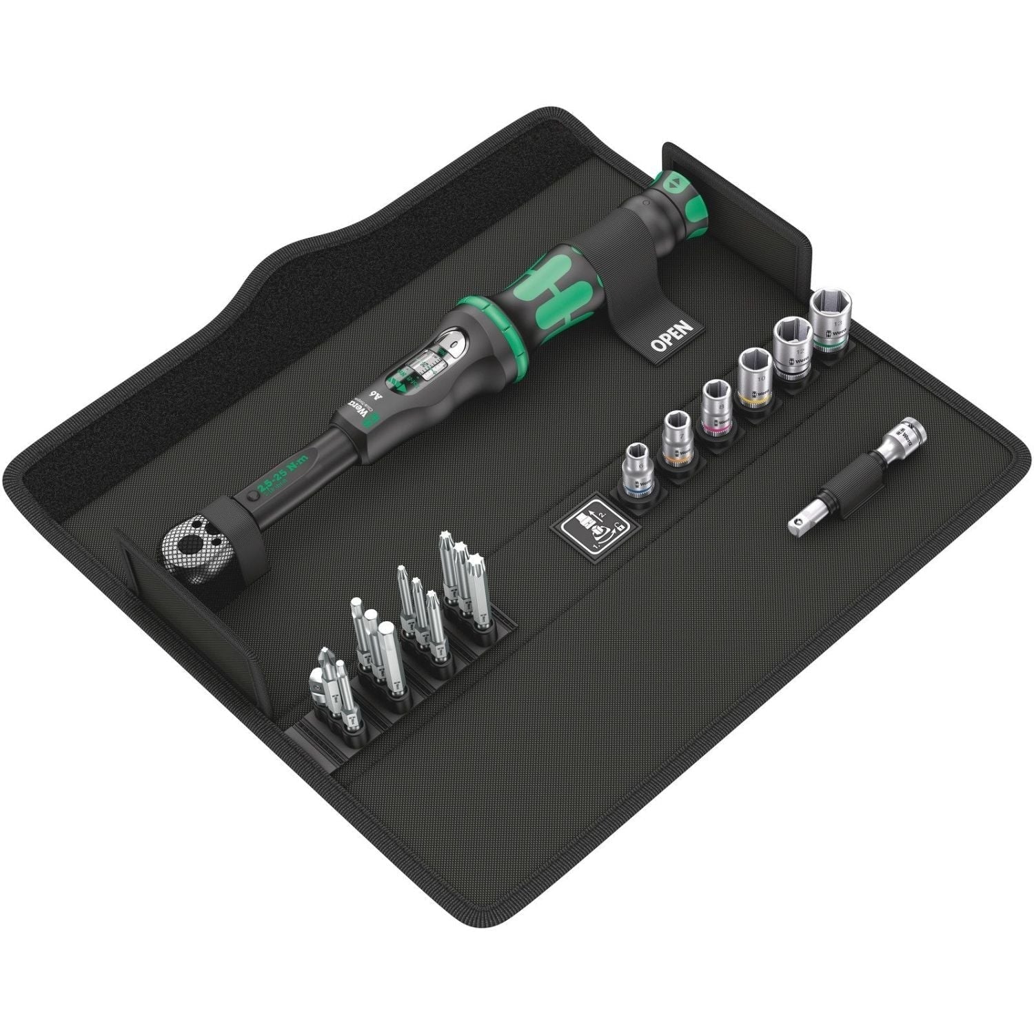 Wera Click-Torque A 6 Set 1, 2.5-25 Nm, 20-Pieces