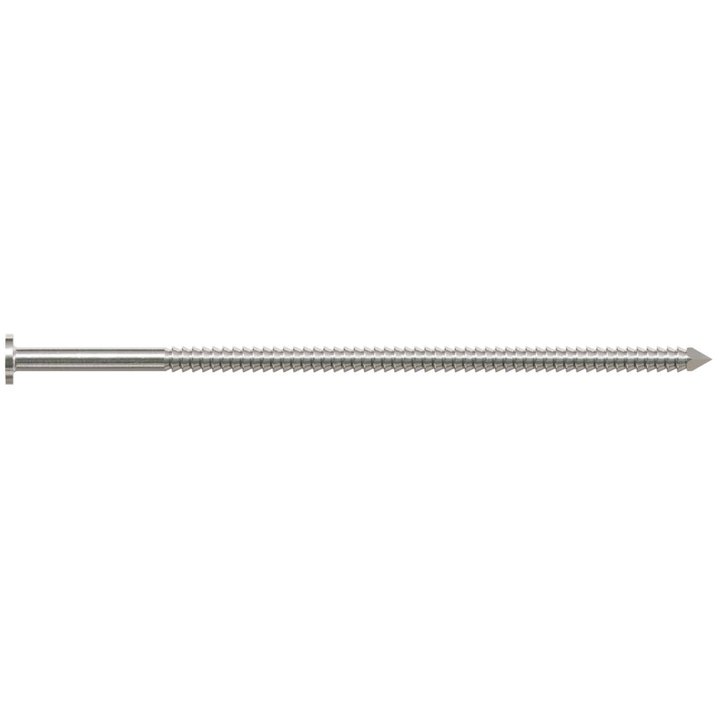 Simpson Strong-Tie T16KR41 Premium Siding Nail, 3-1/2-in. x 1/4-in. Head Dia., Type 316 Stainless Steel, 1-lb.