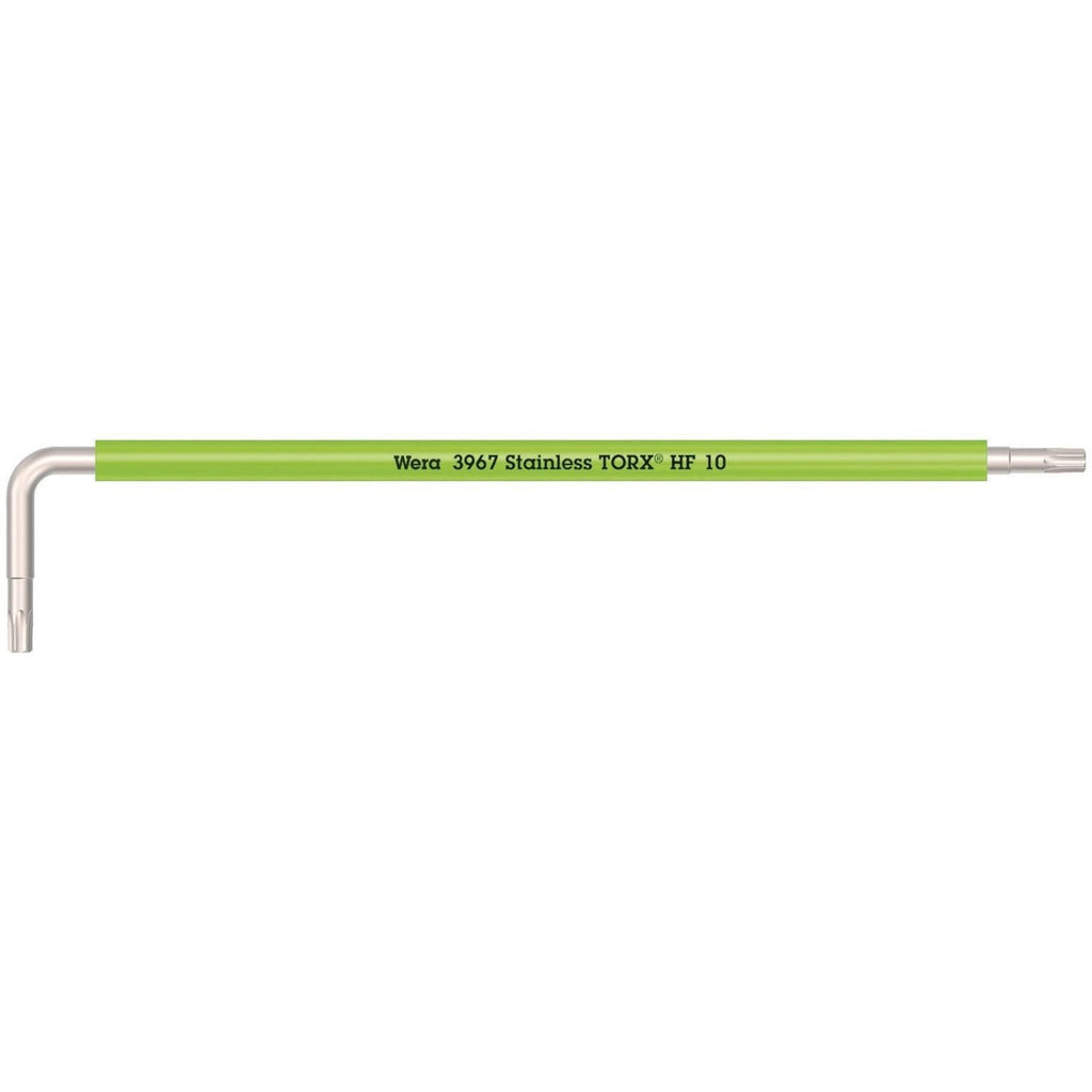 Wera 3967 Sxl Hf Torx L-Key Multicolour With Holding Function, Long, Stainless, Torx 10x112-mm.