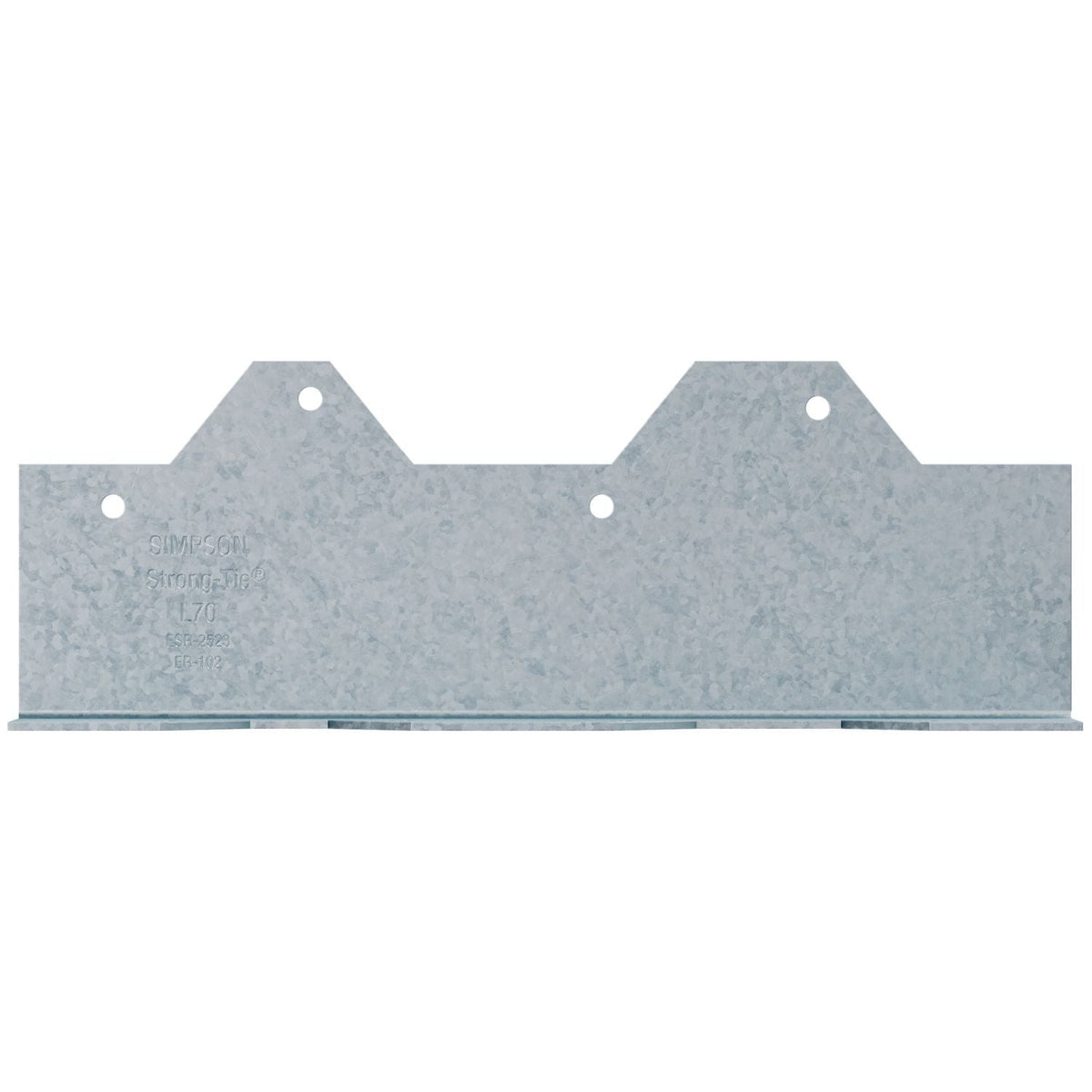 Simpson Strong-Tie L70 7-in. 16-Gauge Galvanized Reinforcing L Angle