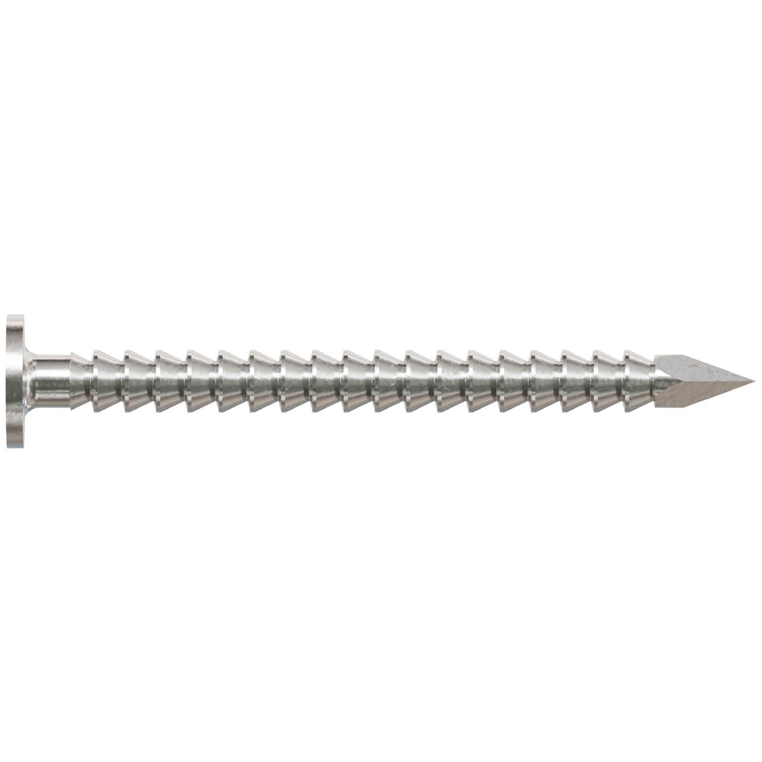 Simpson Strong-Tie T2ACN1 Common Nail, Annular Ring Shank, 1-in. x .072-in. Type 316 Stainless Steel, 1-lb.