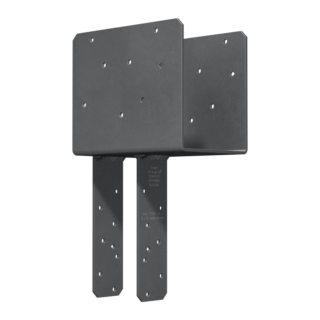 Simpson Strong-Tie ECCQ64SDS2.5 ECCQ End Column Cap for 6x Beam, 4x Post, with Strong-Drive SDS Screws